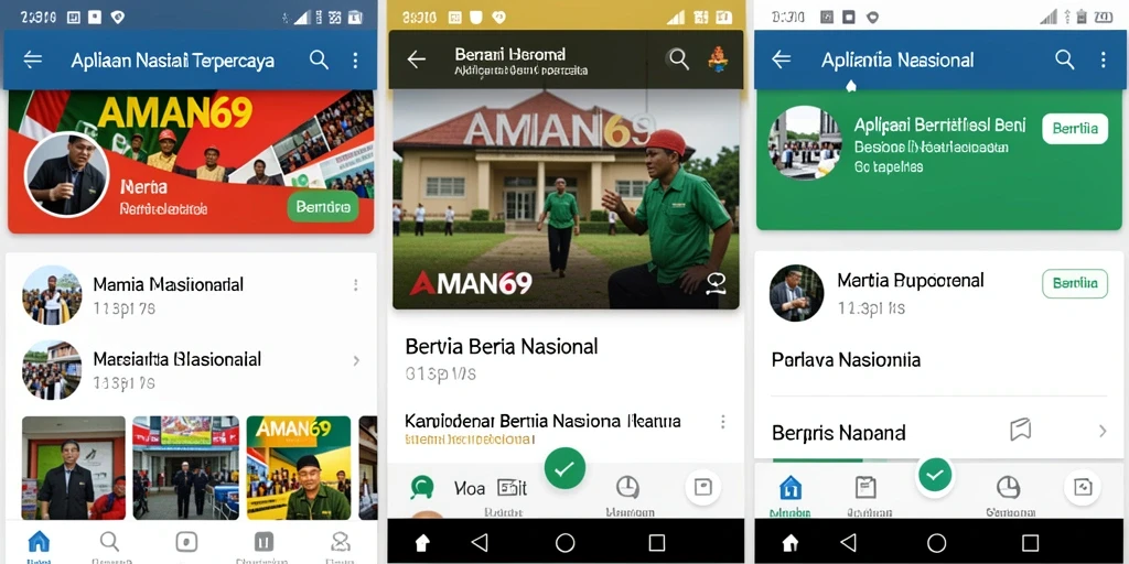 Tampilan antarmuka AMAN69 yang informatif dan menarik.