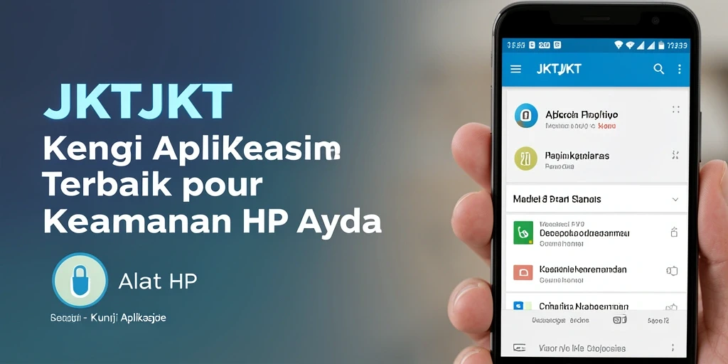 Tampilan antarmuka aplikasi JKTJKT yang intuitif dan menarik.
