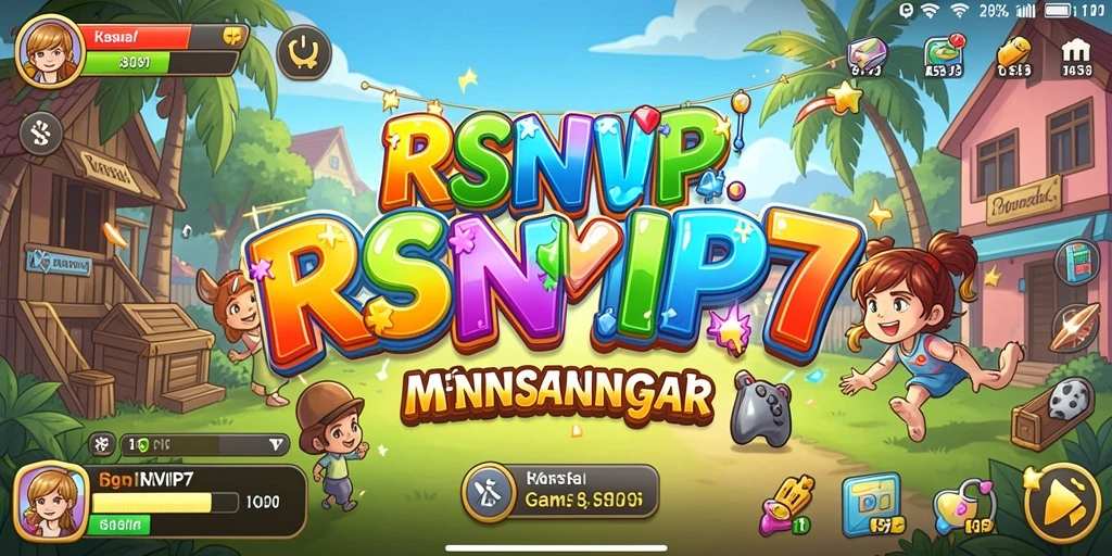 Antarmuka RSNVIP7 dengan desain menarik dan fungsional.